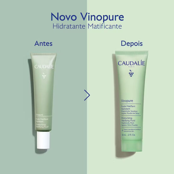 Fluido Matificante Hidratante Caudalie Vinopure